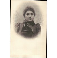 FOTO DI SIGNORA O RAGAZZA CON BEL VESTITO - 1910/20
