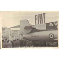 FOTO EXPO AEROPLANI FIAT G.80 AVIAZIONE MILITARE ITALIANA AERONAUTICA 1960ca