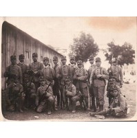 FOTO MILITARE GRUPPO DI SOLDATI - SCUOLA D'APPLICAZIONE - 1930ca  C8-89