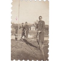 FOTO REGIO ESERCITO REPARTO TRASMISSIONI ANNI '40 ALBANIA 1-26TRIS