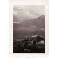 FOTO TURISTE A CERVINIA 1953 - 