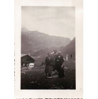 FOTO TURISTE A CERVINIA 1953 -  C9-178