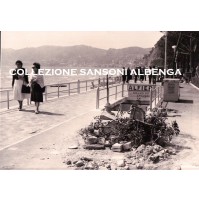 FOTO VINTAGE - ALASSIO - SPIAGGIA - ANNI '80 C7-370