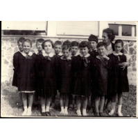 FOTOGRAFIA 1959-60 - SCUOLA CARENDA ALBENGA - ALUNNI SCOLARI -