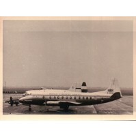 FOTOGRAFIA ANNI '60 - BRITISH EUROPEAN AIRWAYS - AEROPLANO CIVILE PASSEGGERI -