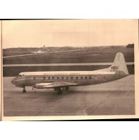 FOTOGRAFIA ANNI '60 - BRITISH EUROPEAN AIRWAYS - AEROPLANO CIVILE PASSEGGERI