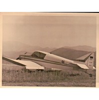 FOTOGRAFIA  ANNI '60 / ELICOTTERO IN AEROPORTO DI VILLANOVA D'ALBENGA C13-1008