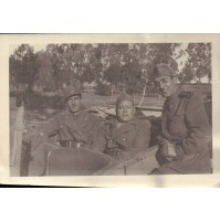 FOTOGRAFIA DEGLI ANNI '40 - MILITARI REGIO ESERCITO -- CAPITANO UFFICIALI - 