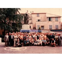 FOTOGRAFIA DEGLI ANNI '70 / '80 - GRUPPO DI ANZIANI AD ALBENGA - Classe 1924