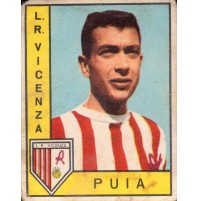 Figurina CALCIATORI PANINI 1962/63 LANEROSSI VICENZA - PUIA - NUOVA -