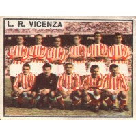 Figurina CALCIATORI PANINI 1962/63 L.R. VICENZA - SQUADRA -