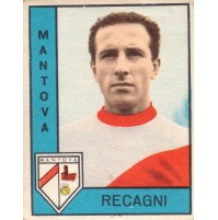 Figurina CALCIATORI PANINI 1962/63 MANTOVA / RECAGNI - NUOVA -