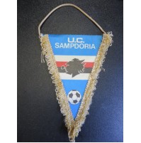 GAGLIARDETTO SQUADRA DI CALCIO DELLA SAMPDORIA - GENOVA - 17 X 12 CM