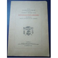 GIOVANNI BATTISTA SECONDO ARCIPRETE CATTEDRALE DI ALBENGA 1963 