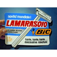 GROSSO ADESIVO VINTAGE - LAMARASOZIO BIC - NOVITA' MONDIALE ! NON CAMBIARE LAMA