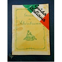 GUIDA DI SCHONBRUNN - VIENNA WIEN - GUIDA ITALIANA - 1952
