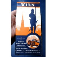 GUIDA DI VIENNA - WIEN IM RUNDFAHRTAUTO DER WIENER RUNDFAHRTEN - 1930ca