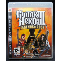 GUITAR HERO 3 III / LEGENDS OF ROCK - PS3 + Manuale PlayStation 3