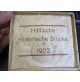 HALLISCHE HISTORISCHE STUCKE GERMANY 1922 MEDAGLIE IN MAIOLICA CLAY ORIGINAL