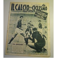 IL CALCIO E IL CICLISMO ILLUSTRATO - N.42 OTTOBRE 1955 INTER MILAN ROMA 