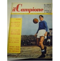 IL CAMPIONE N° 9 1957 - LUIS VINICIO - POZZALI MILAN - CALCIO CICLISMO (LV/1-12)