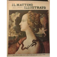 IL MATTINO ILLUSTRATO 11 GEN. '32 N° 1 POLLAIOLO AL LOUVRE  