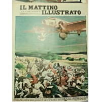 IL MATTINO ILLUSTRATO  20 GEN. '36 N.2 ETIOPIA PRINCIPE SAVOIA A NAPOLI 