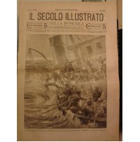 IL SECOLO ILLUSTRATO 1901 SALVATAGGIO DELLA RUSSIE DAVANTI A MARSIGLIA