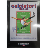 LA GAZZETTA DELLO SPORT - RISTAMPA ANASTATICA ALBUM CALCIATORI PANINI 1985-86