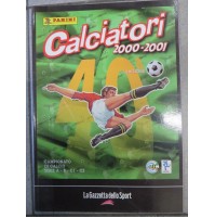 LA GAZZETTA DELLO SPORT - RISTAMPA ANASTATICA ALBUM CALCIATORI PANINI 2000-2001