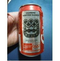 LATTINA COCA COLA COKE - OLYMPIC WINTER GAMES INNSBRUCK - VUOTA EMPTY