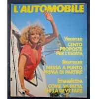 L'AUTOMOBILE LUGLIO 1980 - - RIVISTA D'EPOCA - NILDE JOTTI