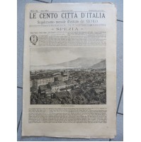 LE CENTO CITTA' D'ITALIA - 1889 - SPEZIA - SUPPLEMENTO ILLUSTRATO DEL SECOLO