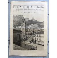 LE CENTO CITTA' D'ITALIA - 1890 - AMALFI - SUPPLEMENTO ILLUSTRATO DEL SECOLO