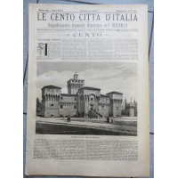 LE CENTO CITTA' D'ITALIA - 1891 - CENTO - SUPPLEMENTO ILLUSTRATO DEL SECOLO