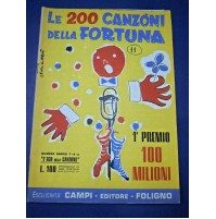 LE G.CAMPI FOLIGNO - LE 200 CANZONI DELLA FORTUNA - L'ECO DELLA CANZONE 1956