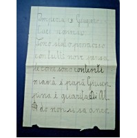 LETTERA LETTERINA - IMPERIA - CARI NONNI SONO STATO PROMOSSO .... ANNI '30