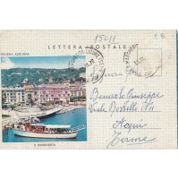 LETTERA POSTALE SANTA MARGHERITA LIGURE 1972 3-38