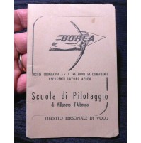 LIBRETTO SCUOLA DI PILOTAGGIO DI VILLANOVA D'ALBENGA - BOREA - 