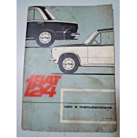 LIBRETTO USO E MANUTENZIONE FIAT 124 - ANNO 1968 - 