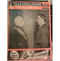 L'ILLUSTRAZIONE ITALIANA 25 MAG. 1941 DUCE A PALAZZO VENEZIA POGLAVNIK  