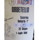 MANIFESTO CIRCOLO FILATELICO CROCIERE ATLANTICHE ORBETELLO - ANNULLO 1990 -