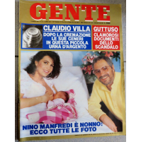 MAR 1987 - GENTE - NINO MANFREDI NONNO - GUTTUSO - CLAUDIO VILLA -