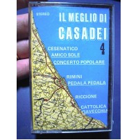 MC MUSICASSETTA - IL MEGLIO DI CASADEI 4 - MB. 1445 DISCOFOLK CESENATICO 
