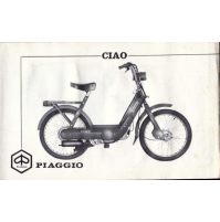 MIGLIORAMENTI APPORTATI A CICLOMOTORE CIAO PIAGGIO - 1979 -