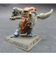 MODELLINO GAMES WORKSHOP WARHAMMER - ORCO CON LANCIA -