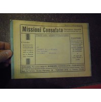 NOV 1938 - MISSIONE CONSOLATA - RIVISTA RELIGIOSA - 