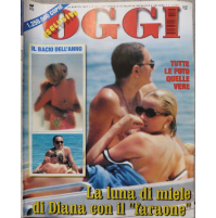 OGGI- N° 33 1997 - LADY DIANA STEFANIA SANDRELLI GIANFRANCO FERRE'