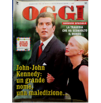 OGGI N°30 1999 - JOHN-JOHN KENNEDY ROSITA CELENTANO MEGAN GALE ALBERTO CASTAGNA