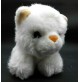 PELUCHE VINTAGE - TRUDI - MADE IN ITALY - GATTINO BIANCO - 